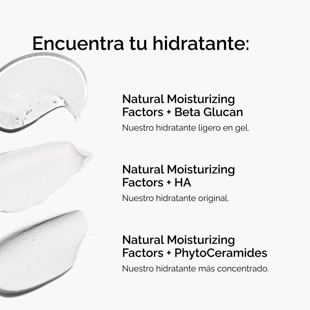NATURAL MOISTURIZING FACTORS + PHYTOCERAMIDES (CREMA FACIAL HIDRATANTE CON FITOCERAMIDAS)
